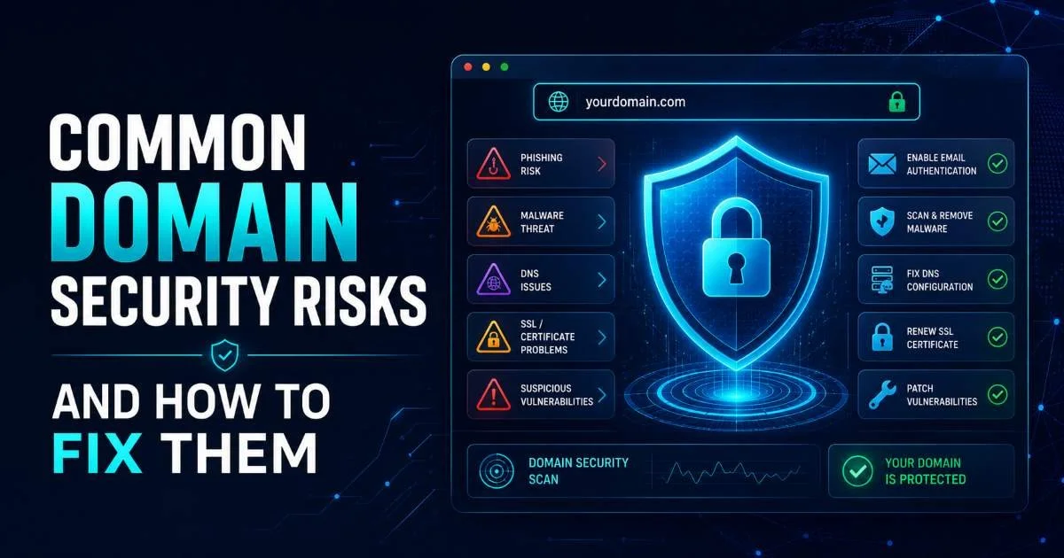 Common Domain Security Risks and How to Fix Them